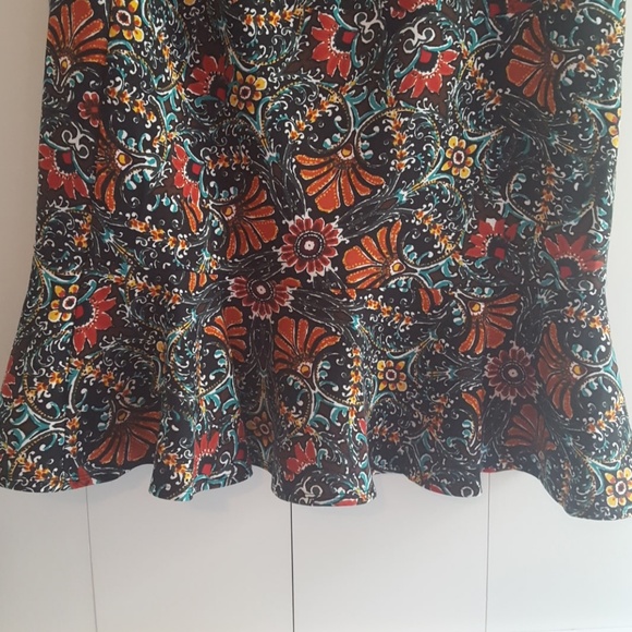 Fall flared skirt - Picture 2 of 2